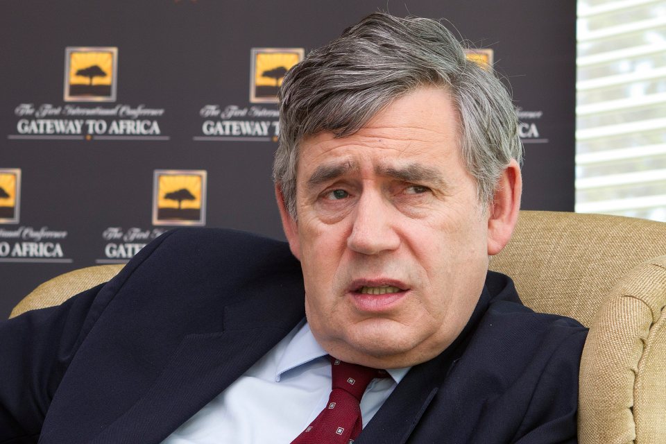  Gordon Brown said the union was at risk with Boris Johnson in power