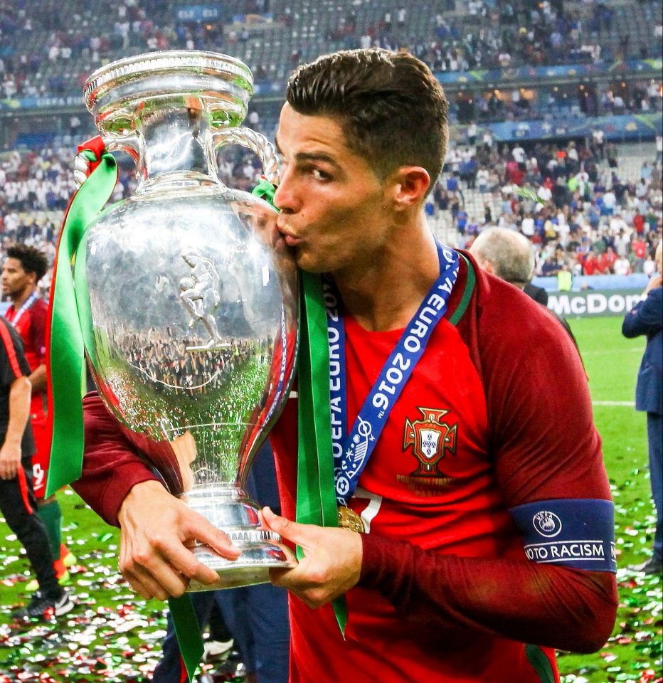  The forward played a key role as Portugal won the European Championships in 2016