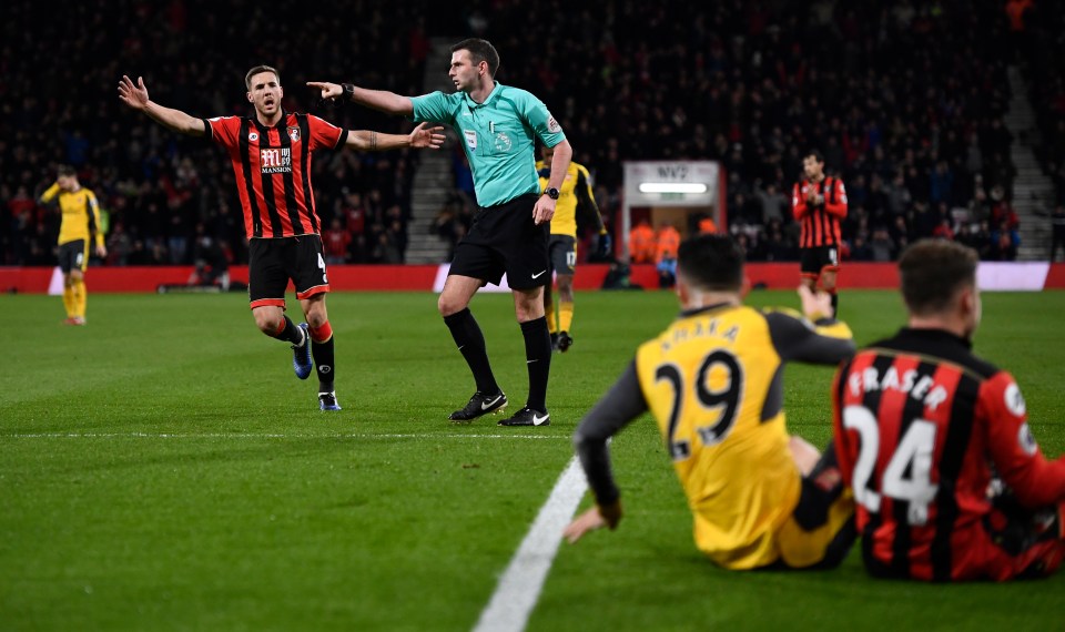  Granit Xhaka is prone to the odd rash tackle in the box