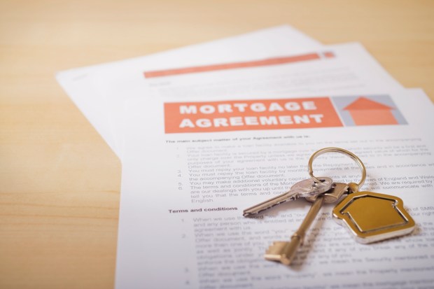 Mortgage application form