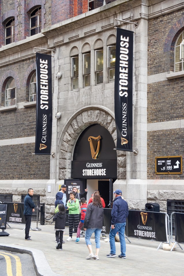 The stag was turned away from the Storehouse visitor centre in Dublin