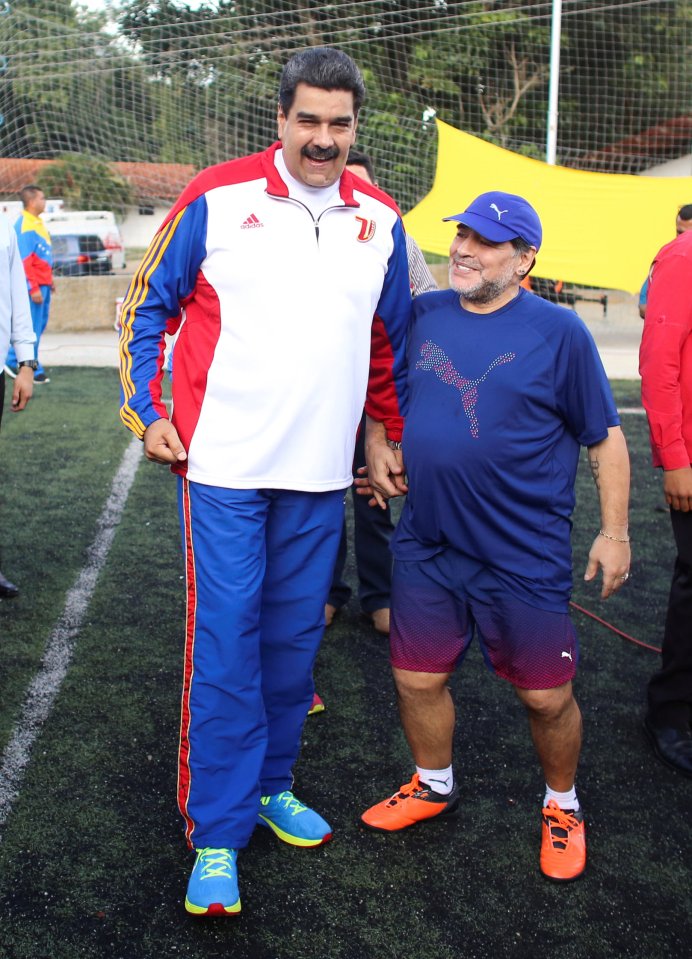  2019: Now coaching in Mexico after spells in the United Arab Emirates and Belarus, Maradona still finds time for controversy. In his latest escapade, he is fined for dedicating a win to the Venezuelan tyrant Nicolas Maduro