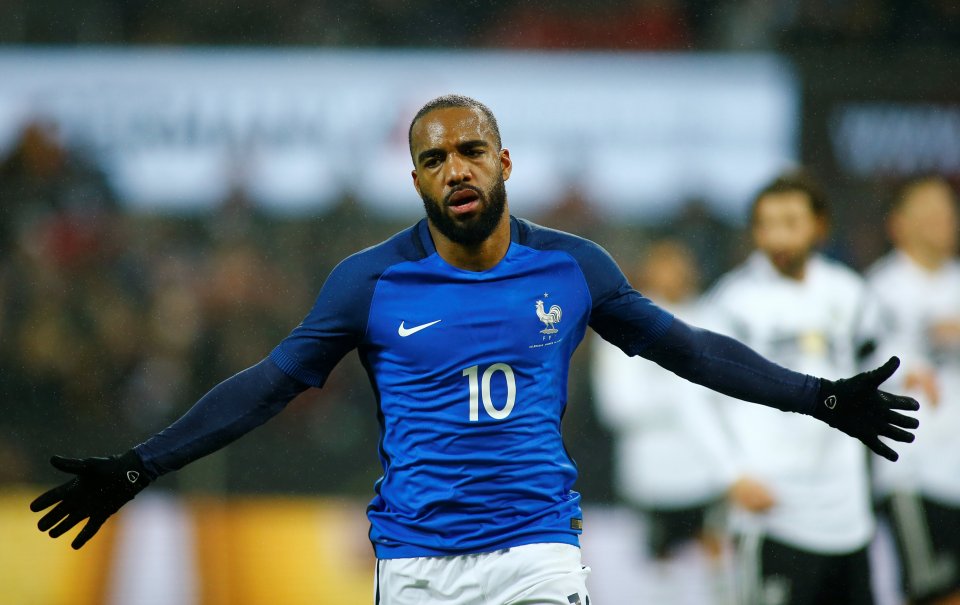  France coach Didier Deschamps claims Alexandre Lacazette missed out on the Les Bleus squad because of Wissam Ben Yedder's form