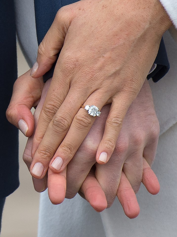  The main stone in Meghan's engagement ring was from Botswana