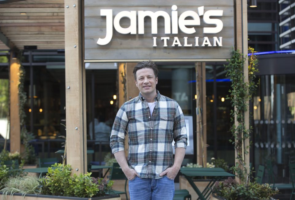  Jamie Oliver launched his first Jamie's Italian in 2008