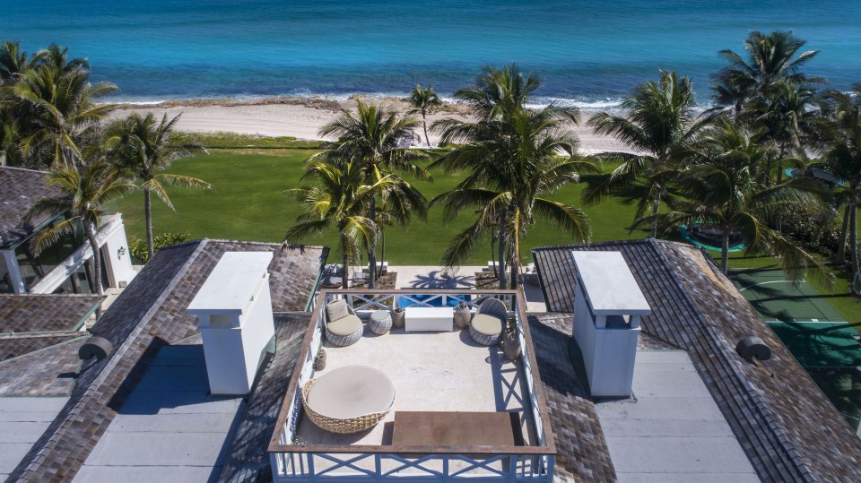  The property is situated on the oceanfront in Palm Beach, Florida