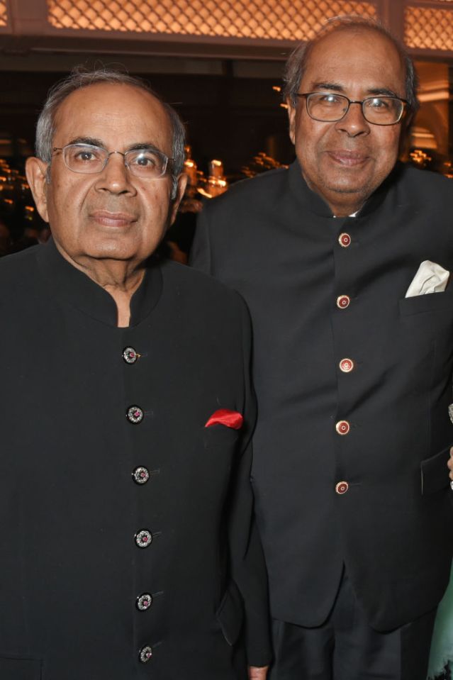  The Hinduja brothers have been crowned the wealthiest people in the UK