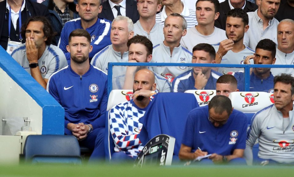  Chelsea skipper Gary Cahill has been frozen out of the squad by Maurizio Sarri