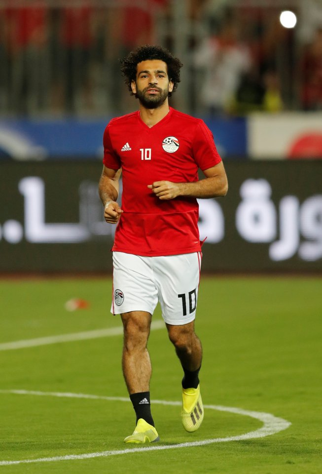  Mohamed Salah will look to win an eighth Africa Cup of Nations title with Egypt