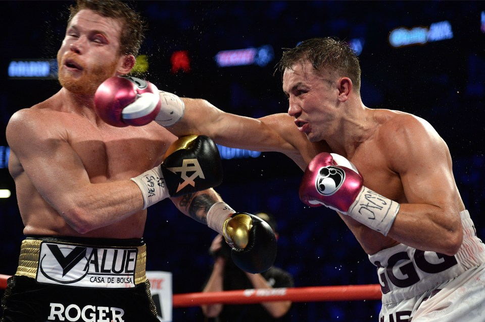  GGG lost on points to Saul Alvarez in their Las Vegas rematch