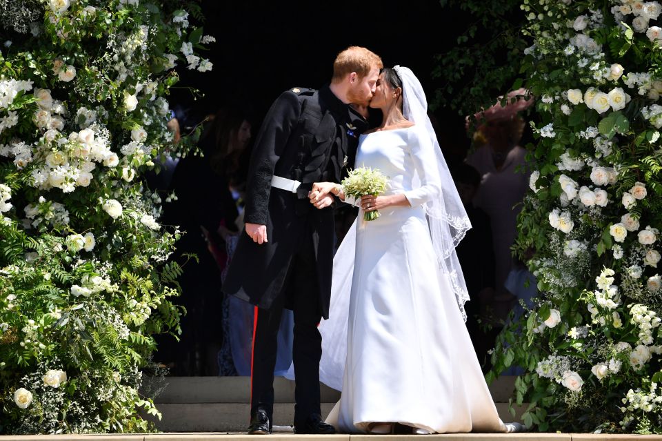 They married at St George's Chapel at Windsor Castle