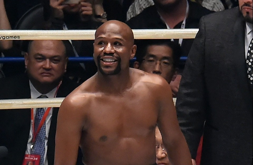 Floyd ‘Money’ Mayweather earned his 50th career win with the August 2017 bout