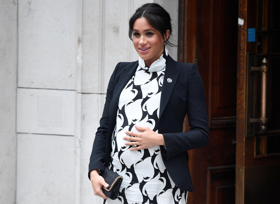  The Duchess of Sussex announced her pregnancy in October