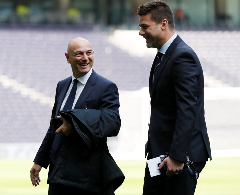  Tottenham chairman Daniel Levy is poised to hand boss Mauricio Pochettino a war chest this summer