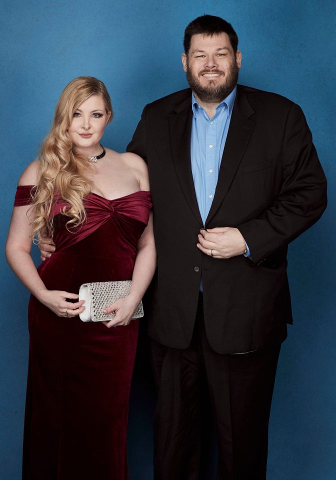  Mark Labbett with estranged wife Katie