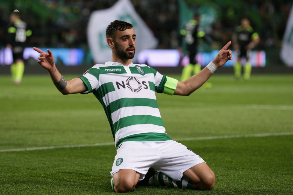  Sporting midfielder Bruno Fernandes has emerged as a top target for the Reds