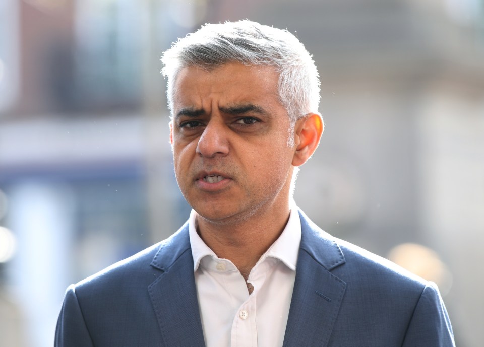 London Mayor Sadiq Khan 