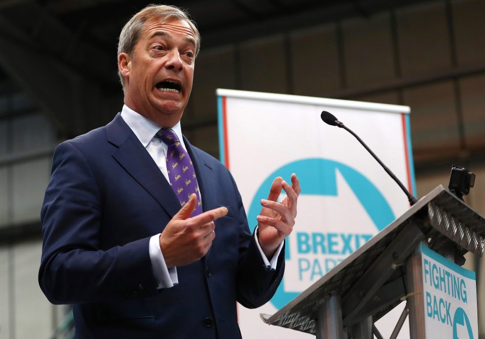  Mr Farage said: 'Once I had ascertained that everyone was OK I made discreet withdrawal from the situation'