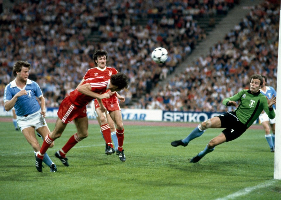  Seaman still remembers as a 16-year-old watching Trevor Francis win it for Nottingham Forest