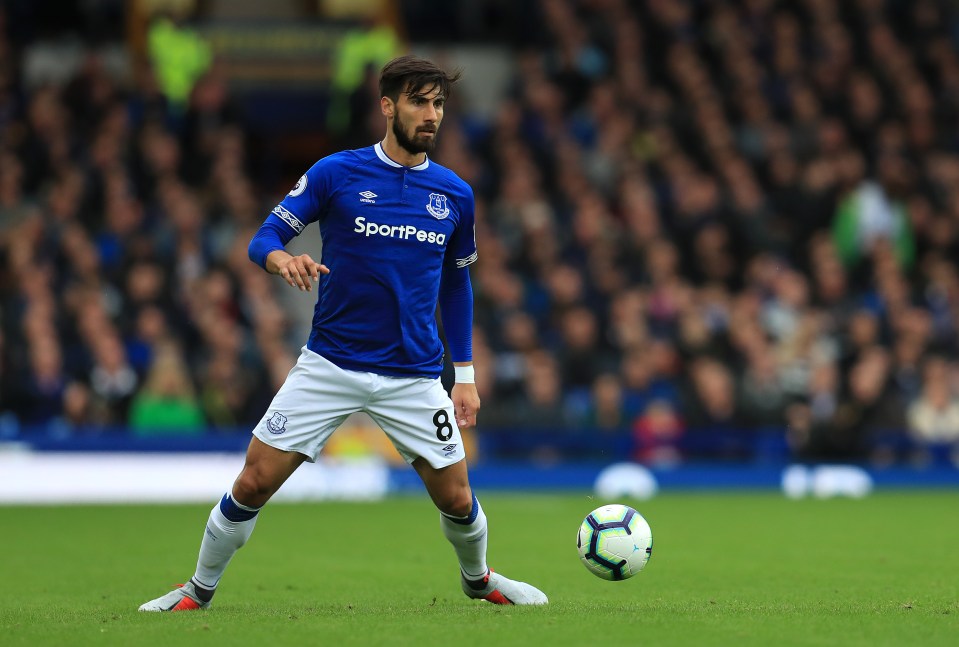  Andre Gomes thrived after being given a chance to shine at Everton