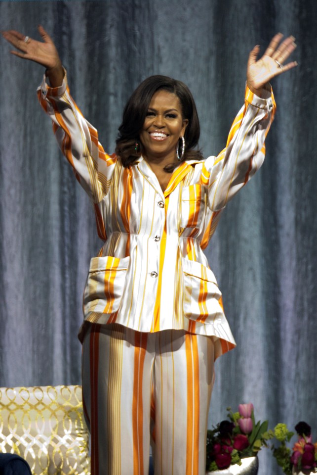 Michelle Obama has led in an outpouring of congratulations for the Sussex family