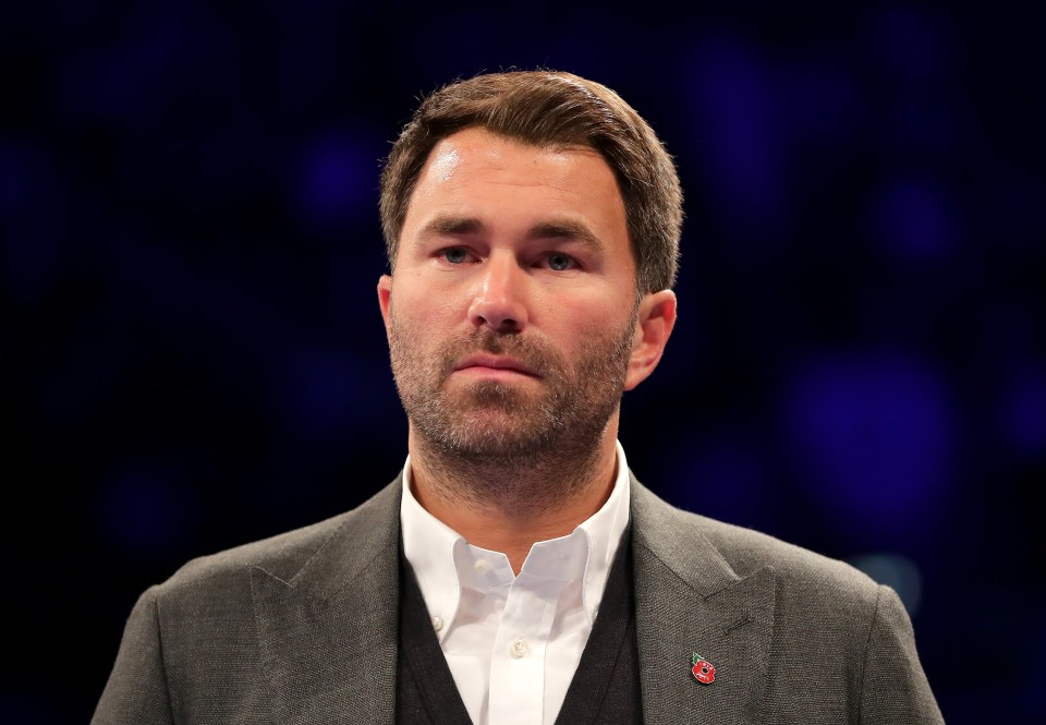 Eddie Hearn claimed Joshua ‘MUST’ fight Wilder next