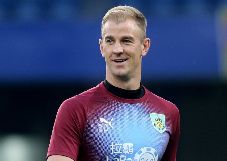 Joe Hart is wanted by Blackburn after losing his place at Burnley this season