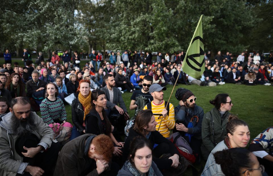  Extinction Rebellion brought London to a standstill last month