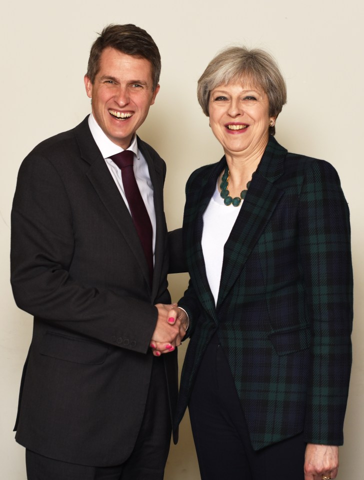 Mr Williamson was previously one of Mrs May’s closest allies