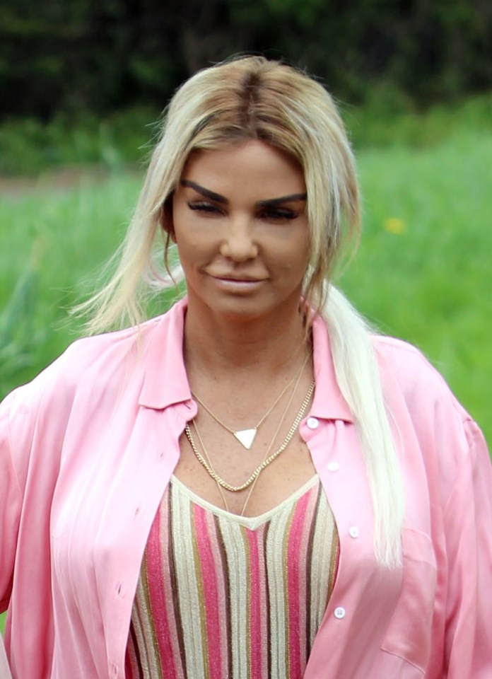  The former glamour model shocked fans with her swollen appearance after the surgery last month