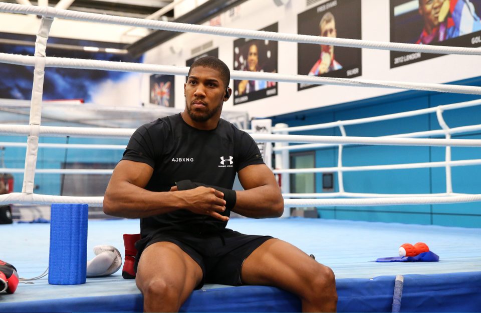  Amir accused his wife of cheating on him with fellow boxer Anthony Joshua - a claim the world heavyweight champ denied