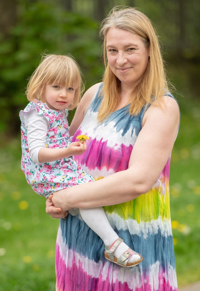 Libby, pictured with her mum Belinda who underwent classes to make her less fussy