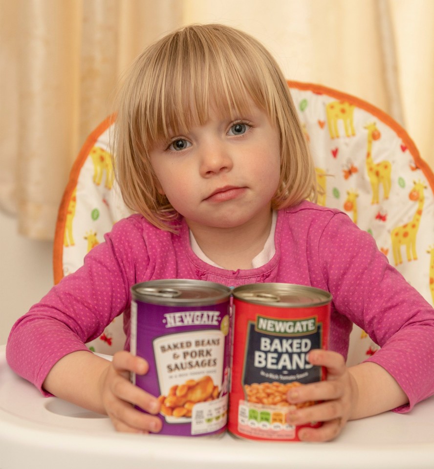 For a long time beans and bangers were Libby’s staple foods