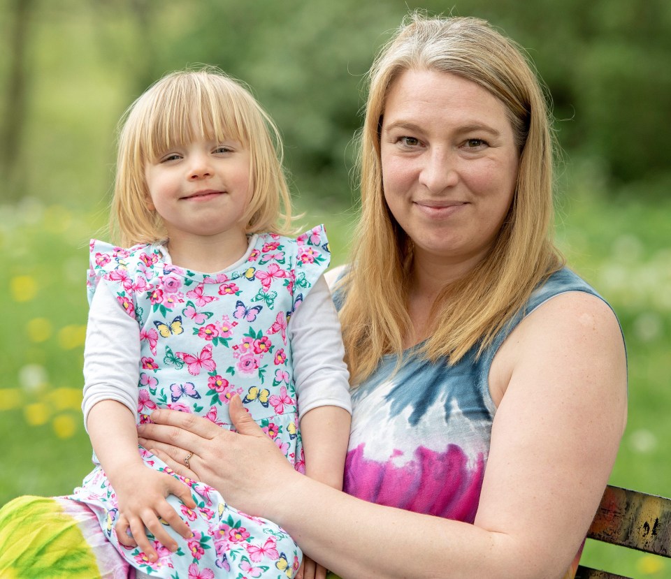 Mum Belinda learnt to say no to her chocolate-loving daughter