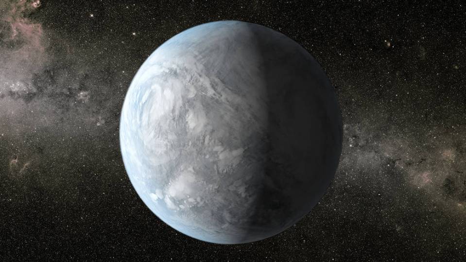  Kepler-62e is a super-Earth exoplanet, which may be a terrestrial or water planet