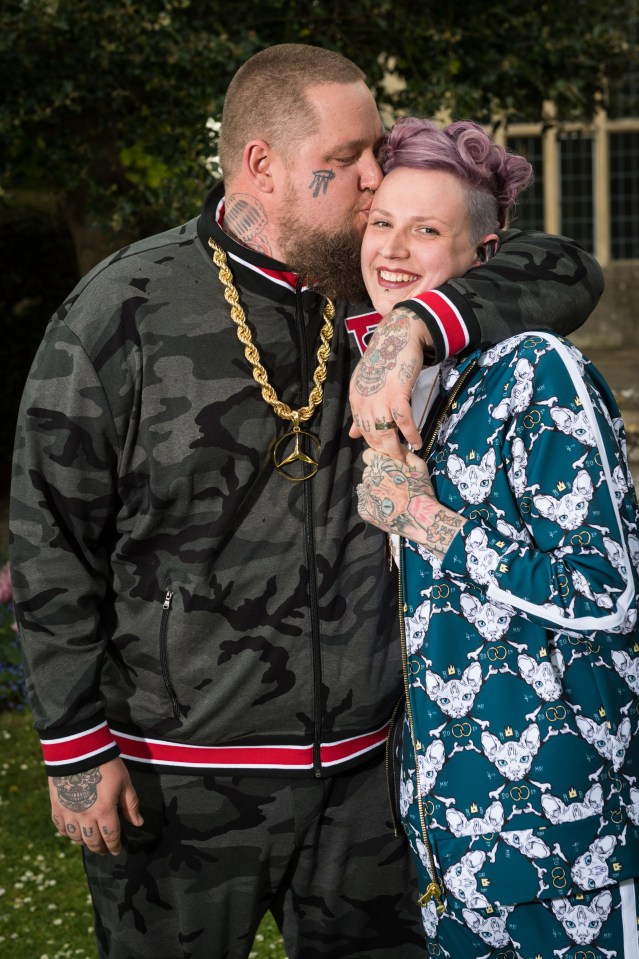  Rag'n'Bone Man and his fiancee Beth married in tracksuits today - and every single guest wore one too