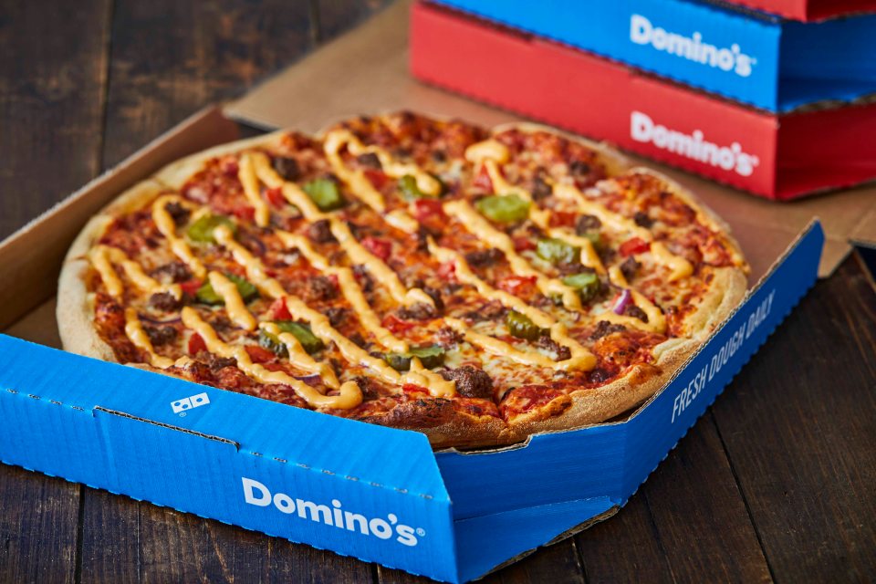  Domino's small pizza will set you back £14.99