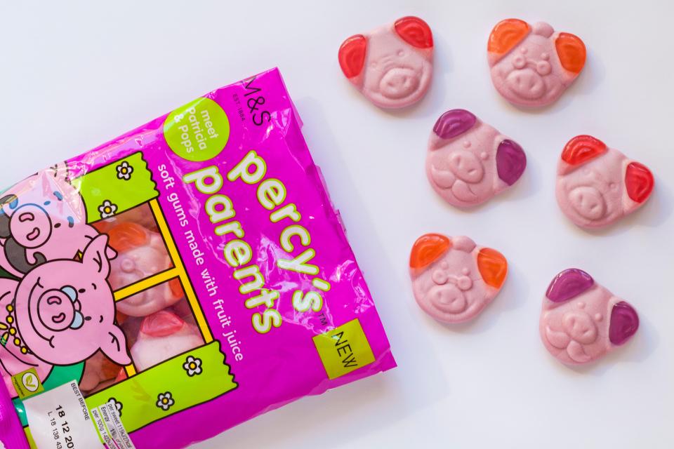  Percy Pig sweets have netted M&S a whopping £20million, with 300million sweets sold a year in 100 countries