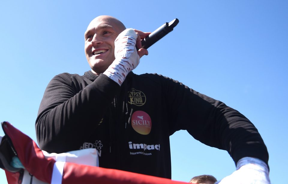  Tyson Fury has promised to take on Deontay Wilder again in December