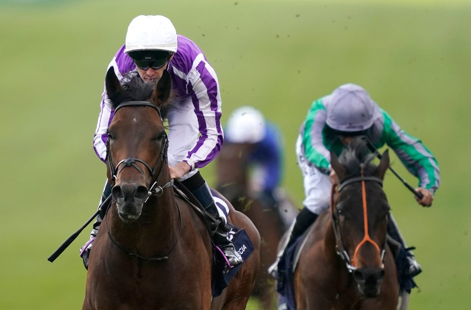  Magna Grecia gave O'Brien his 10th win in the 2000 Guineas