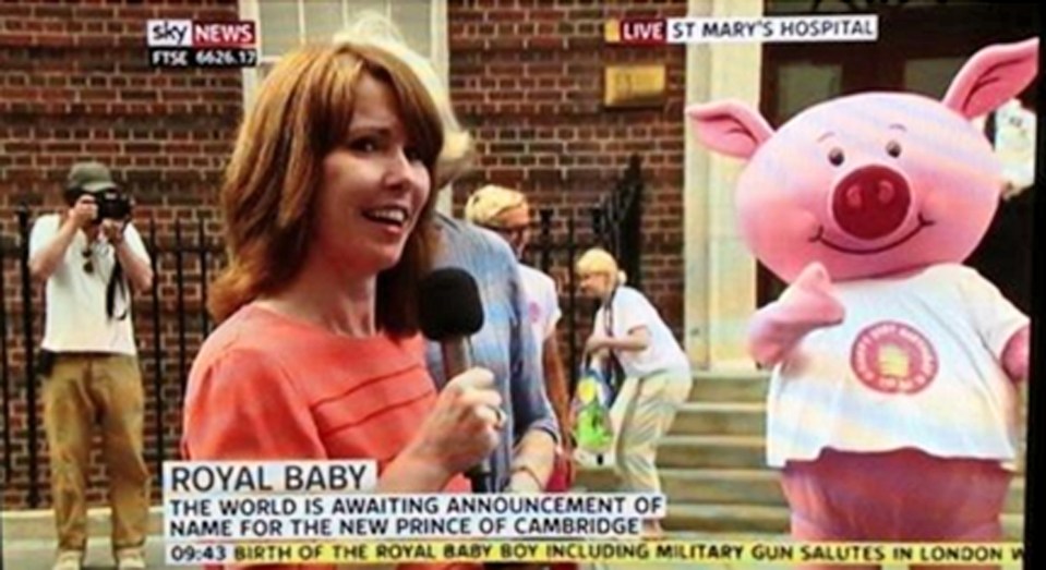  In July 2013, Percy celebrated turning 21, and the birth of Prince George, by turning up at London’s St Mary’s Hospital to hand sweets to TV reporters