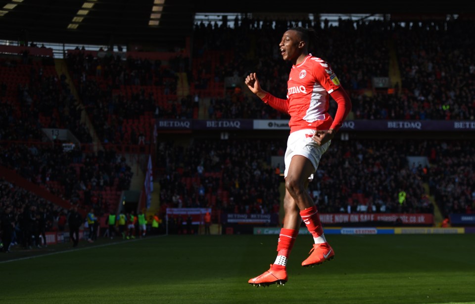  In-form Charlton midfielder Joe Aribo is in demand this summer