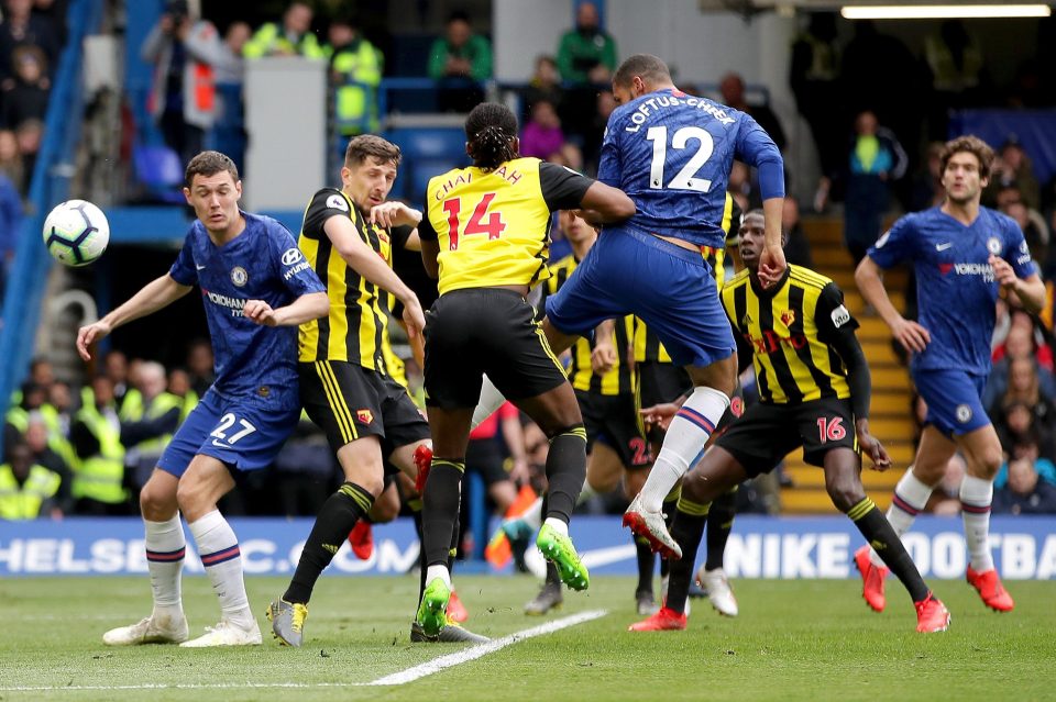 Ruben Loftus-Cheek opened the scoring heading home from an Eden Hazard cross