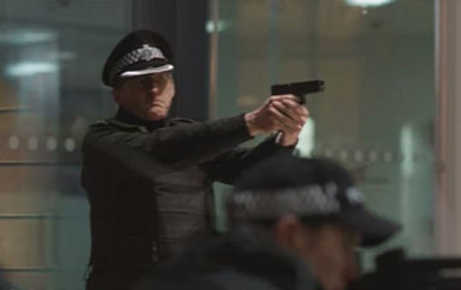  What about Ted’s surprising shooting of a bent copper at the end of series four?