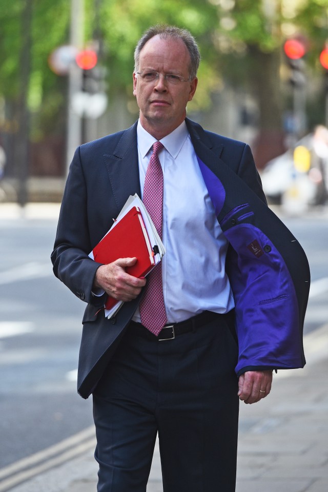  Chief coroner Judge Mark Lucraft QC arriving at the Old Bailey ahead of the inquests