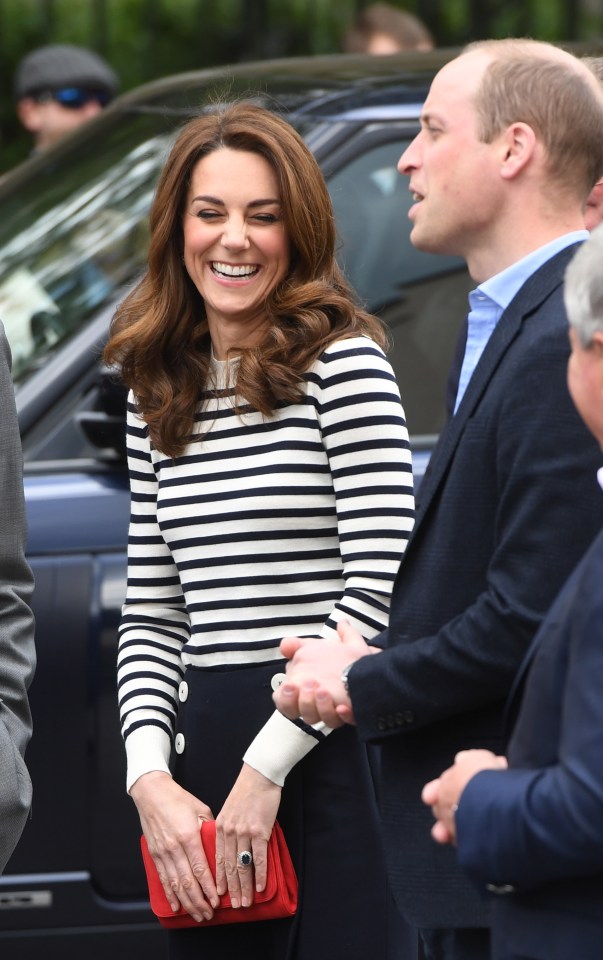  Prince William and Kate said they were looking forward to meeting their nephew