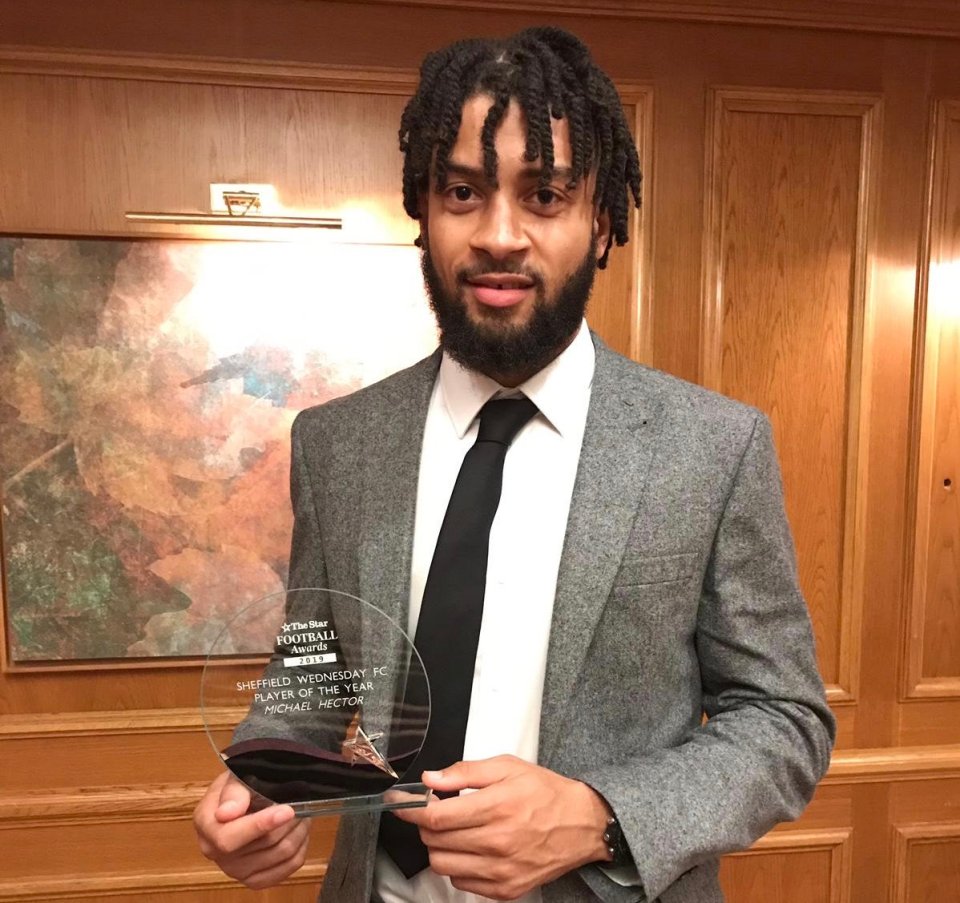 Michael Hector was named Sheffield Wednesday Player of the Year