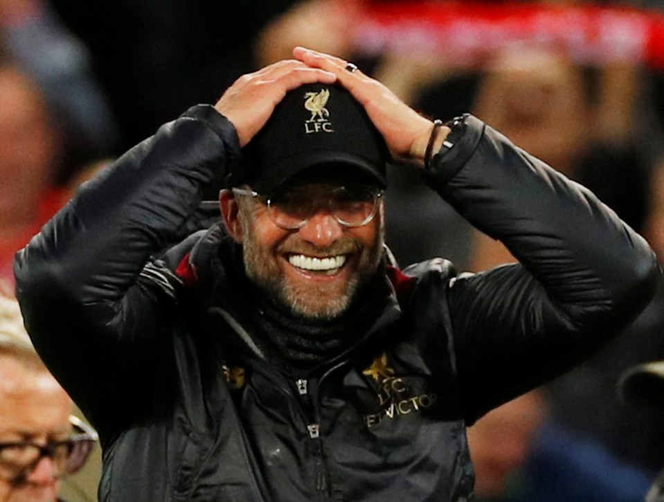  Liverpool boss Klopp could barely believe what his side had achieved