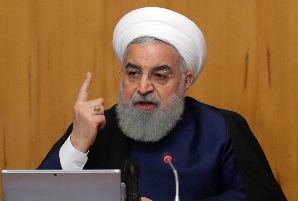  Hassan Rouhani dismissed the move by the US as 'psychological warfare'