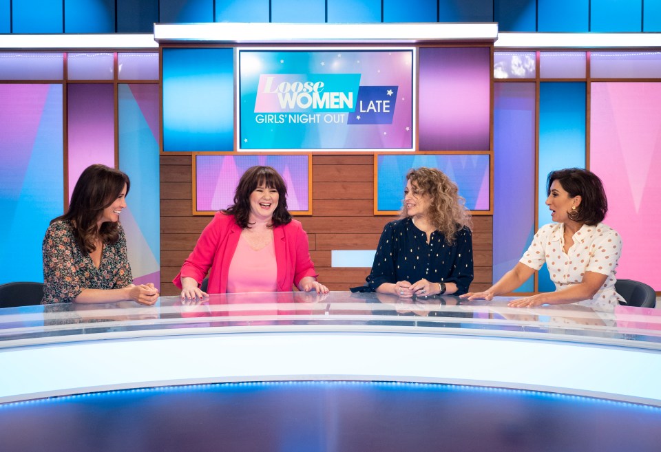  You can see Andrea McLean, Coleen Nolan, Saira Khan and Nadia Sawalha live in action